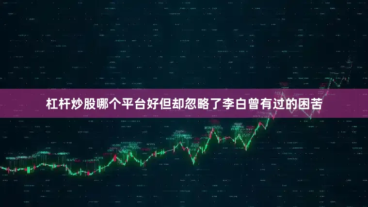 杠杆炒股哪个平台好但却忽略了李白曾有过的困苦